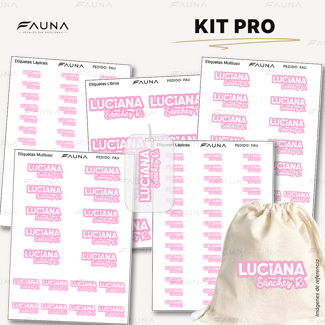 Pop Name – Candy 🩷 - Etiquetas Escolares Premium Personalizadas