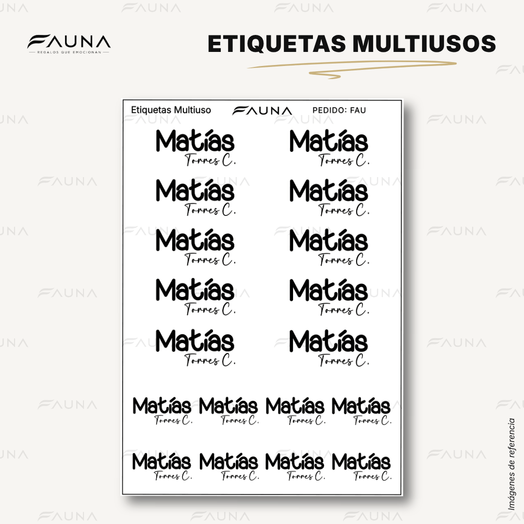 Pop Name – Ink ⚫️ - Etiquetas Escolares Premium Personalizadas