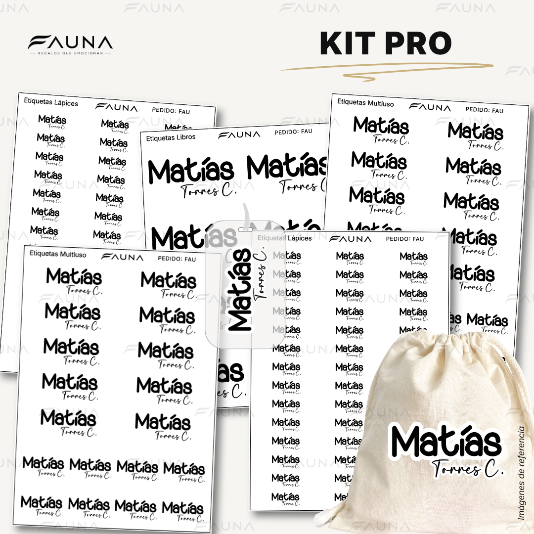 Pop Name – Ink ⚫️ - Etiquetas Escolares Premium Personalizadas