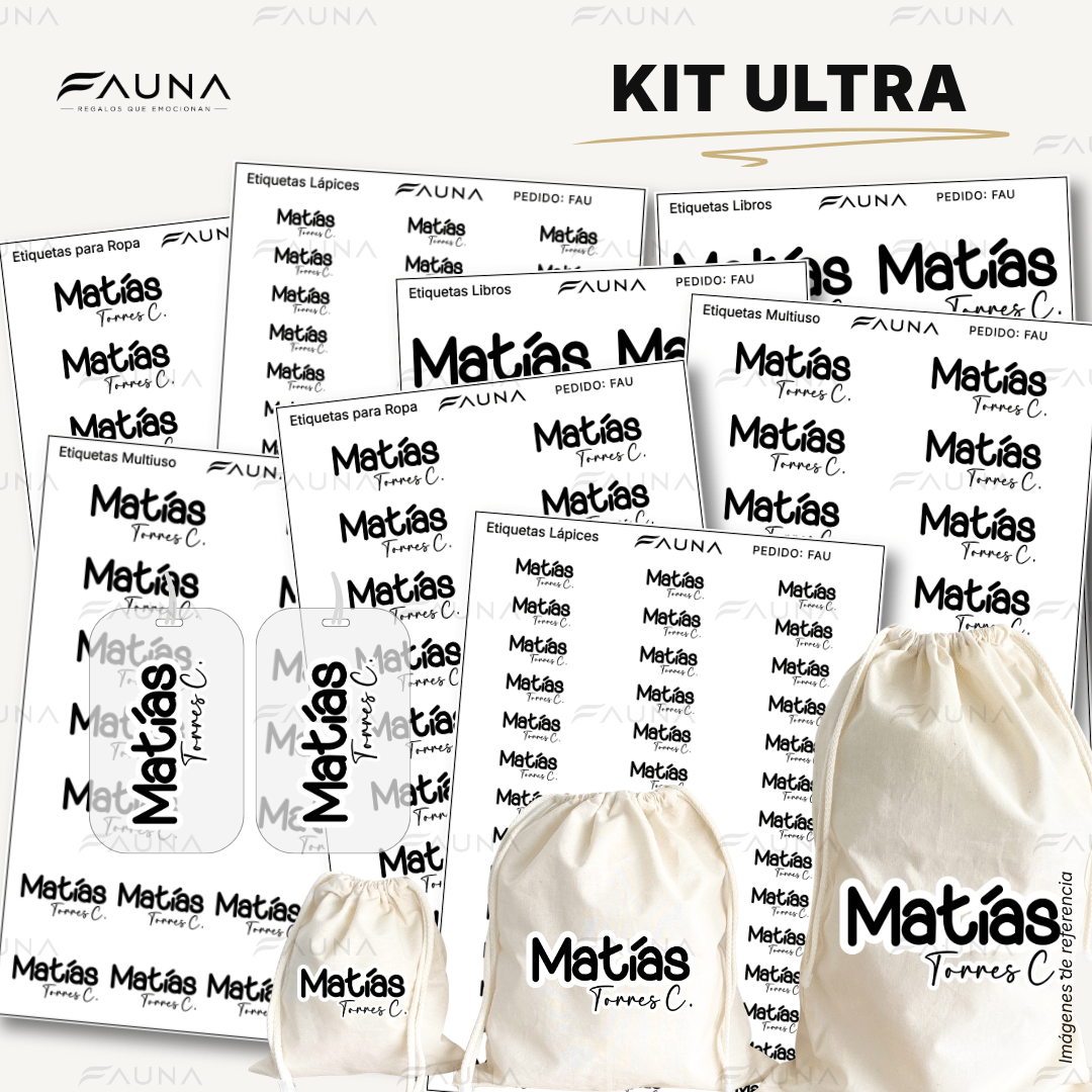 Pop Name – Ink ⚫️ - Etiquetas Escolares Premium Personalizadas
