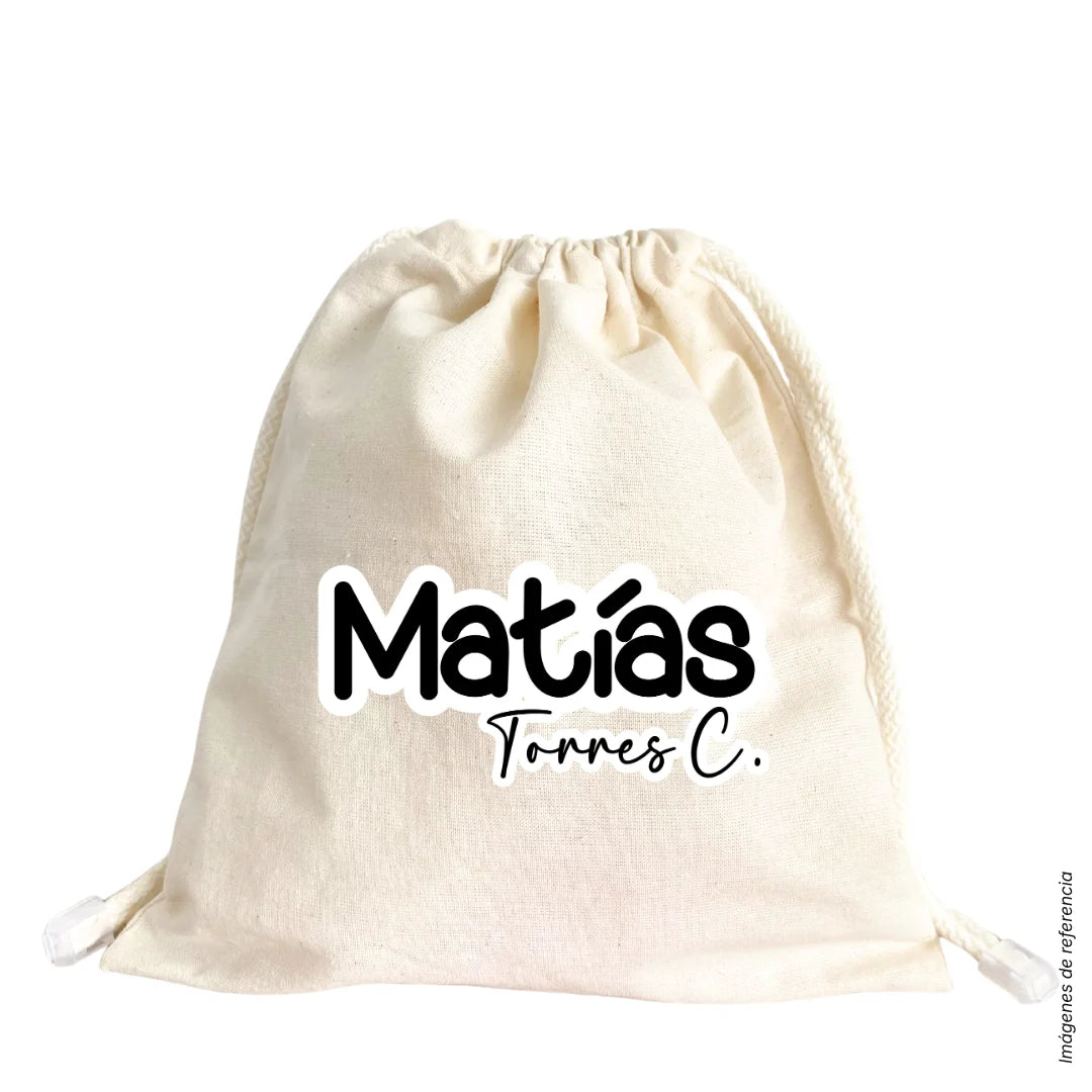 Pop Name Ink – Tula Multiusos Personalizada