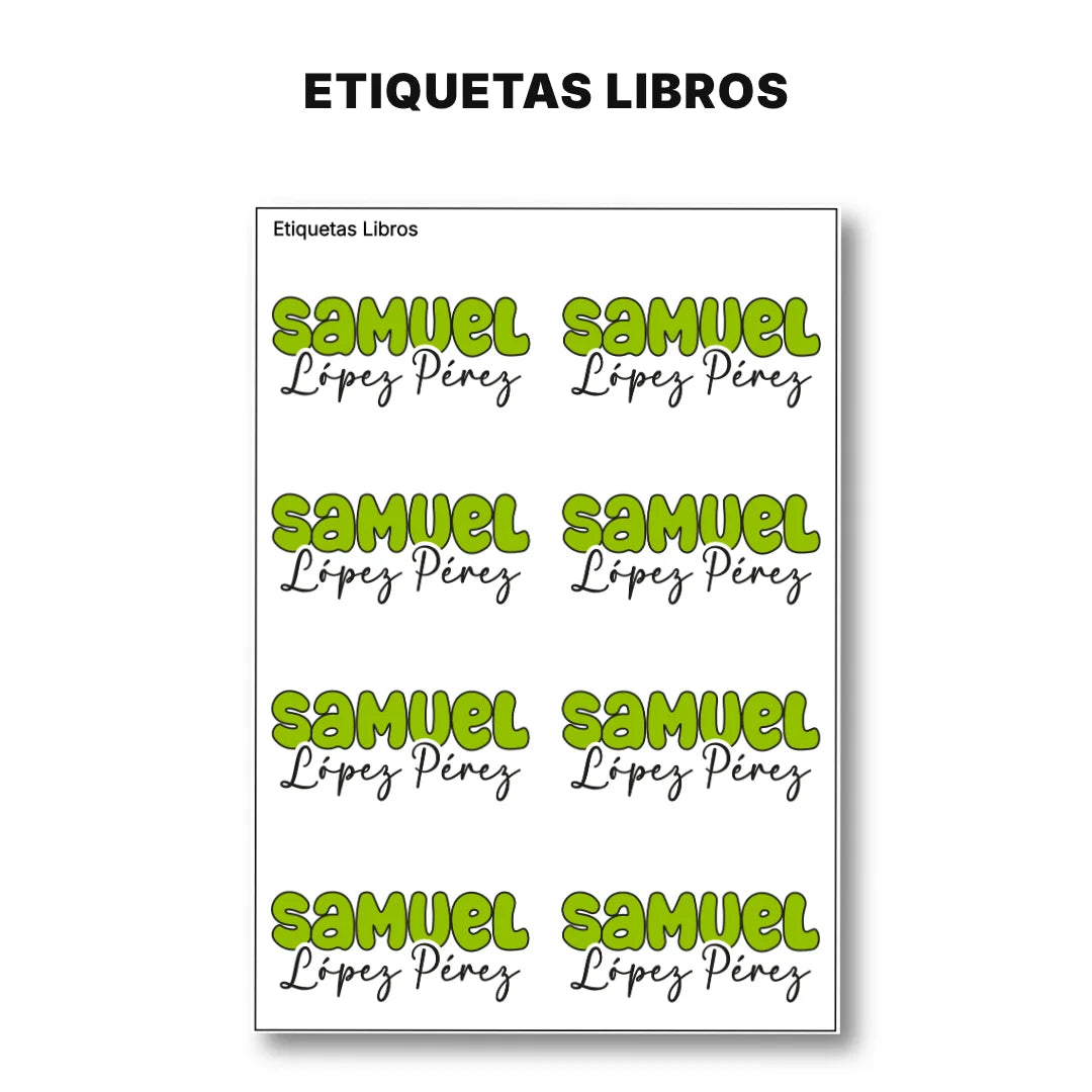 Pop Name Lima – Etiquetas Escolares Personalizadas