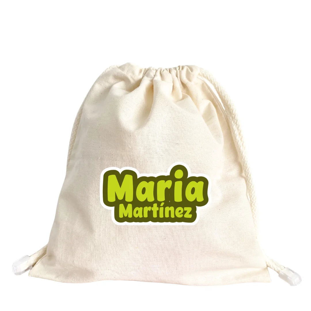 Pop Name Oliva – Tula Multiusos Personalizada