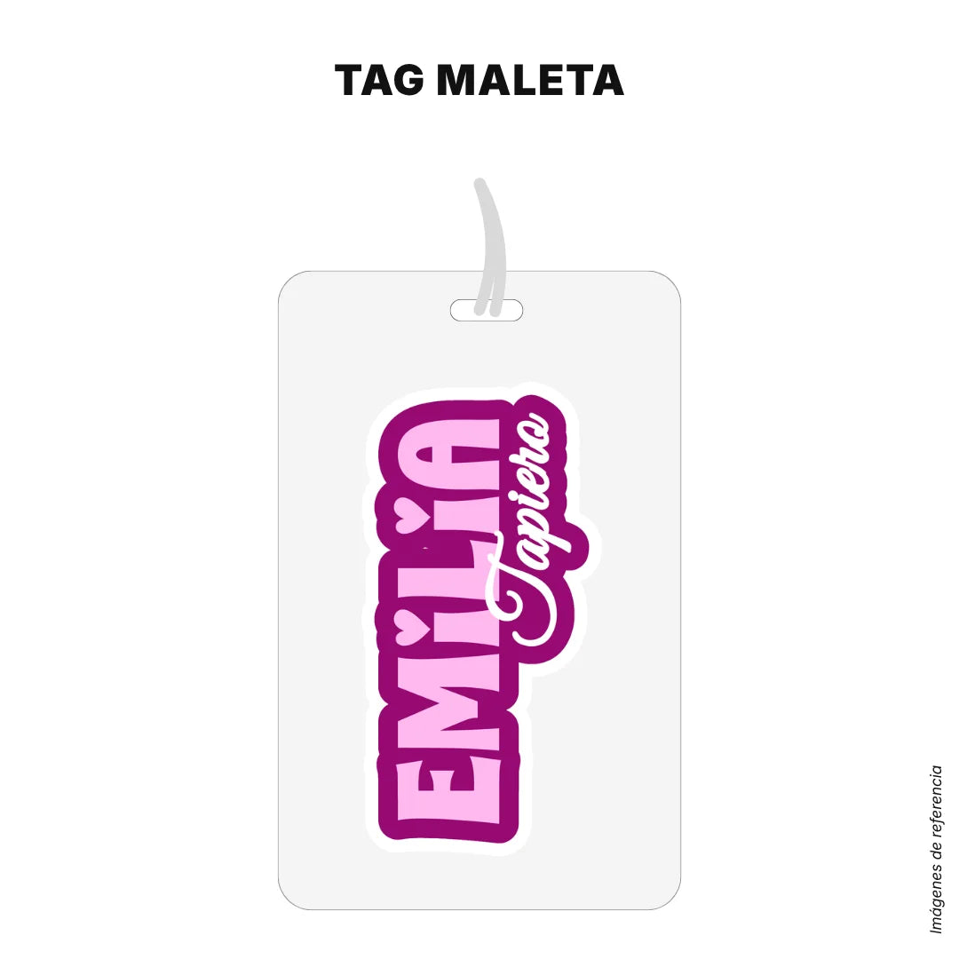 Pop Name Pink – Etiquetas Escolares Personalizadas
