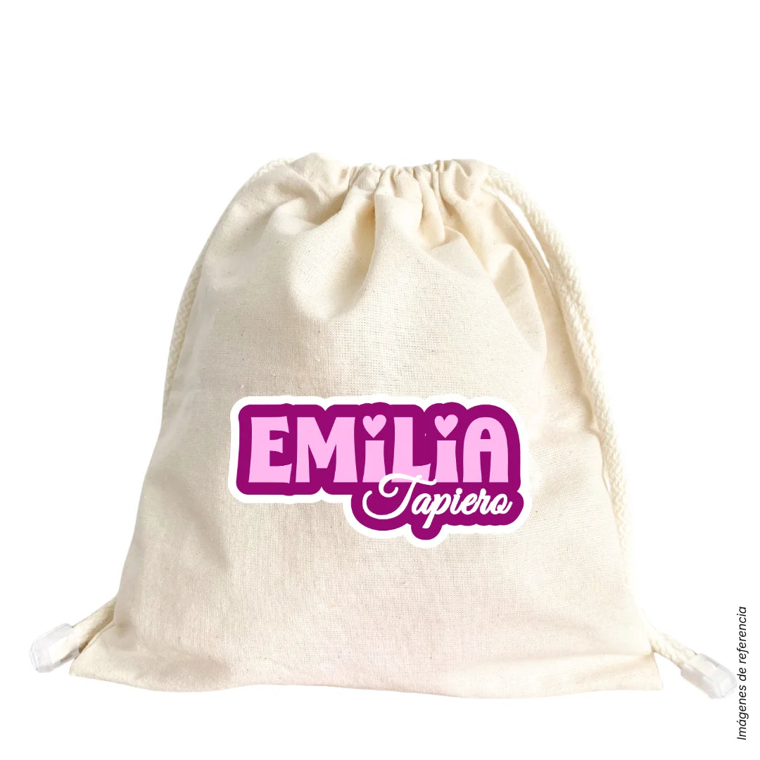 Pop Name Pink – Tula Multiusos Personalizada