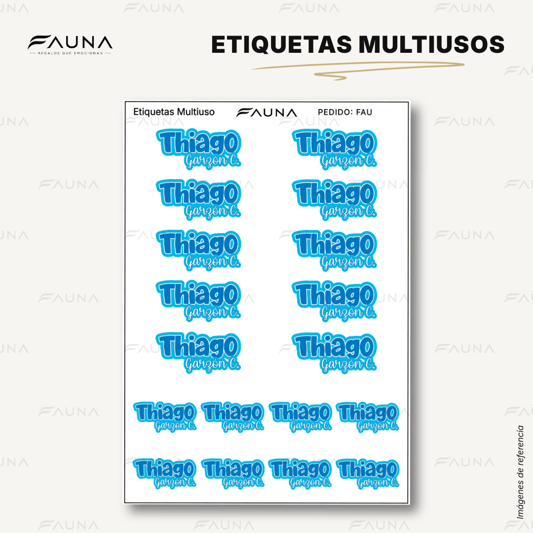 Pop Name – Sky 🔵 - Etiquetas Escolares Premium Personalizadas