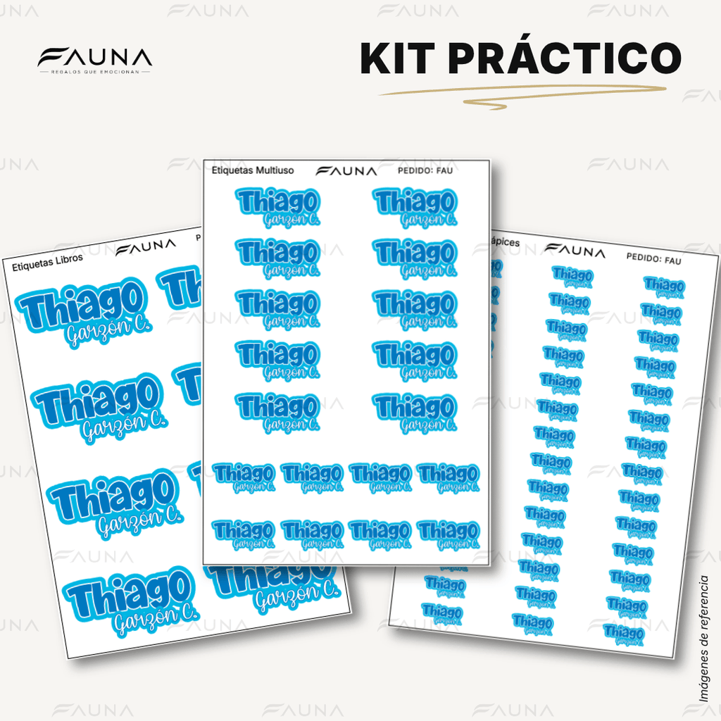 Pop Name – Sky 🔵 - Etiquetas Escolares Premium Personalizadas