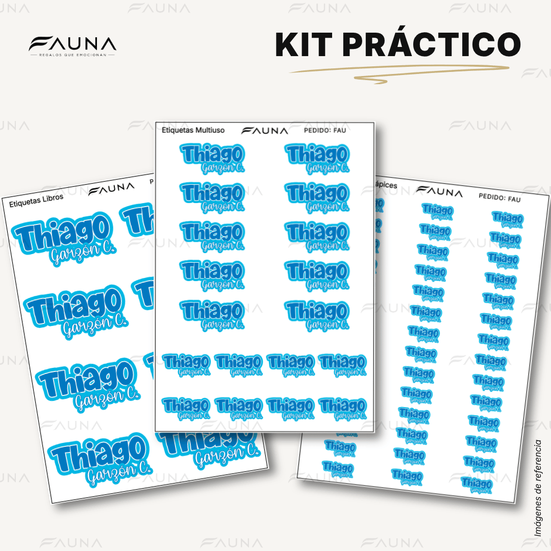 Pop Name – Sky 🔵 - Etiquetas Escolares Premium Personalizadas