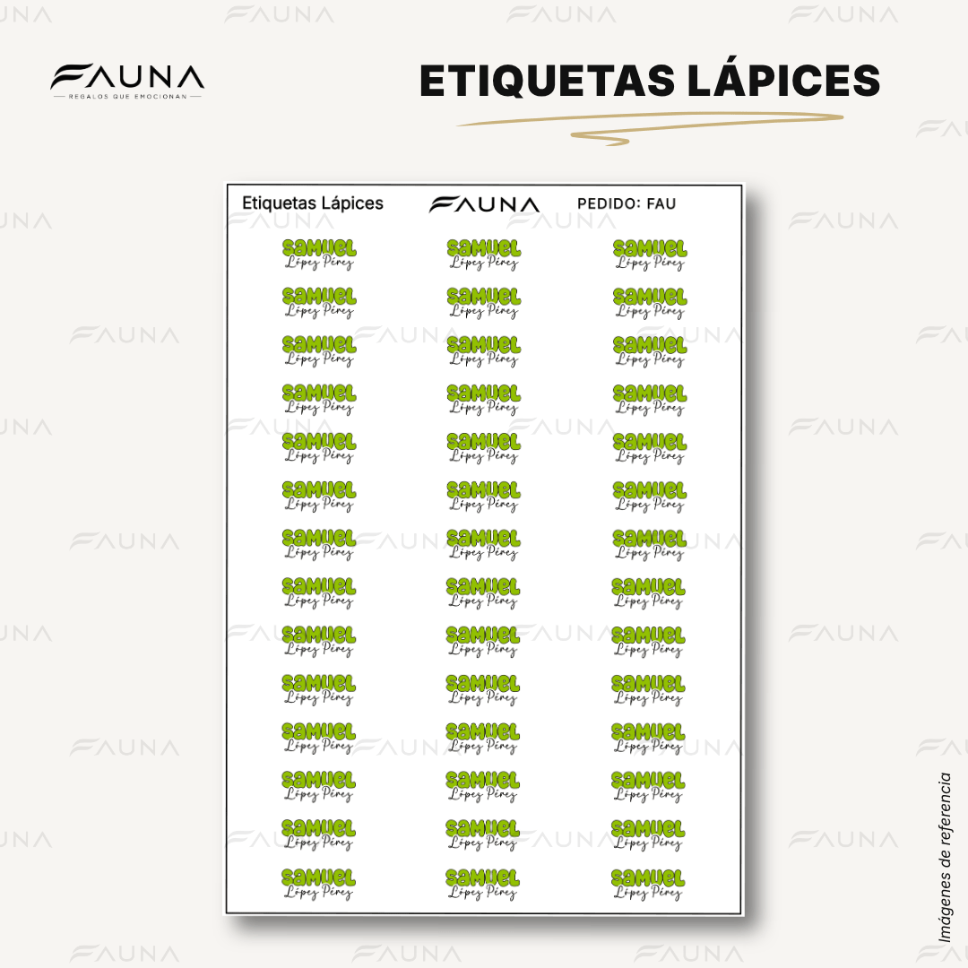 Pop Name – Lima 🟢 - Etiquetas Escolares Premium Personalizadas