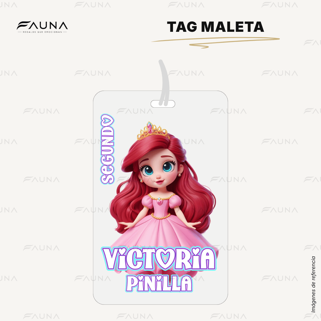 Princesas de Cuento 👑 - Etiquetas Escolares Premium Personalizadas
