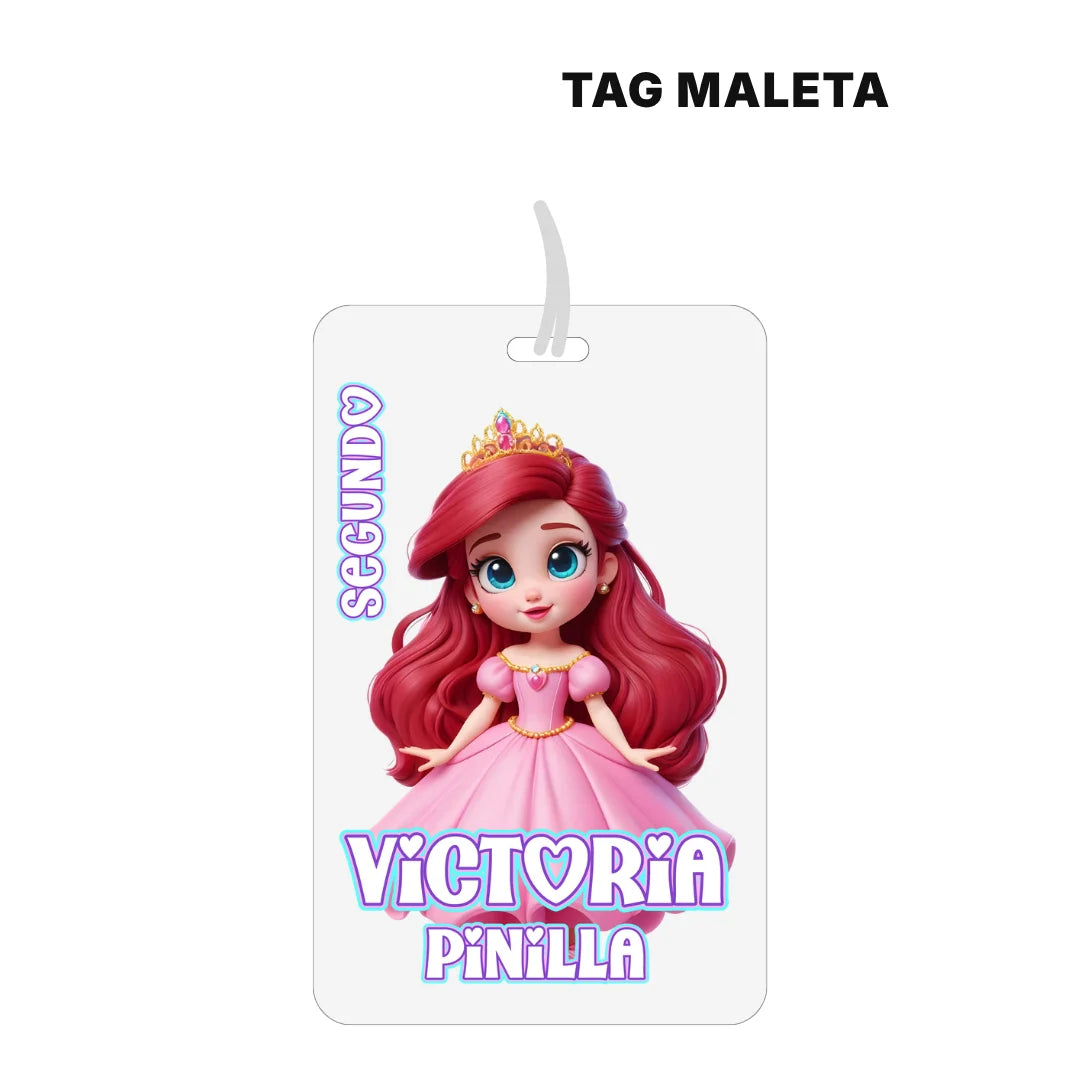Princesas de Cuento – Etiquetas Escolares Personalizadas