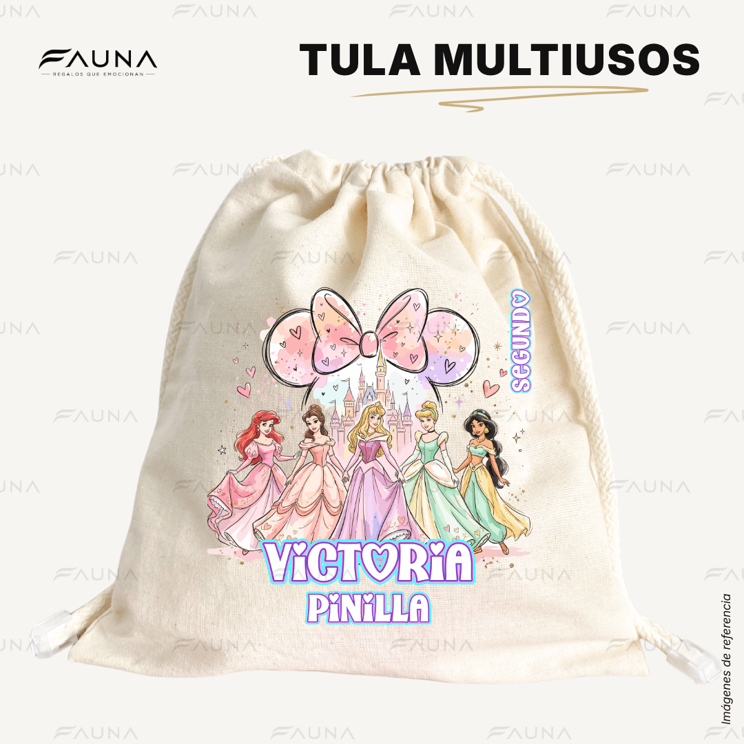 Princesas de Cuento 👑 - Etiquetas Escolares Premium Personalizadas