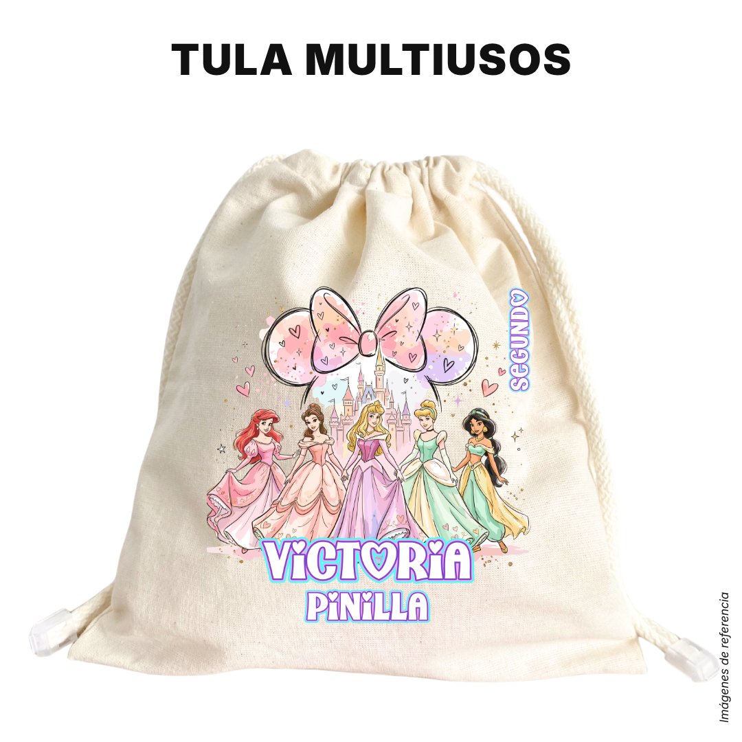 Princesas de Cuento – Etiquetas Escolares Personalizadas