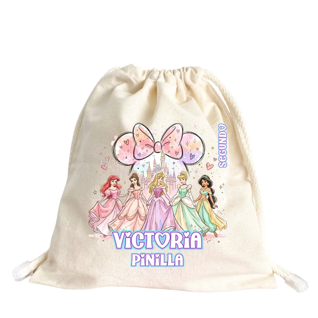 Princesas de Cuento – Tula Multiusos Personalizada