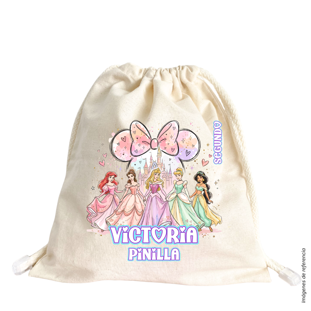Princesas de Cuento – Tula Multiusos Personalizada