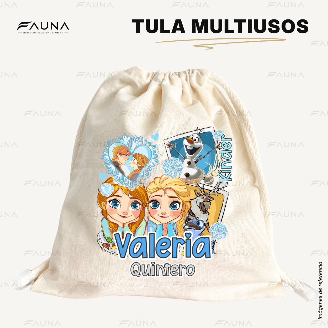Princesas de Hielo ❄️ - Etiquetas Escolares Premium Personalizadas