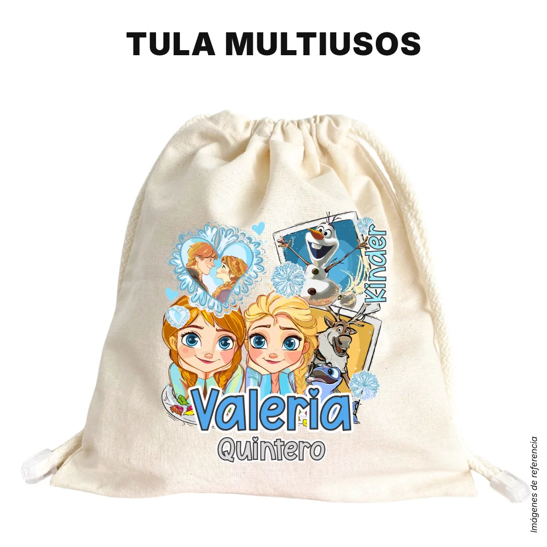 Princesas de Hielo – Etiquetas Escolares Personalizadas