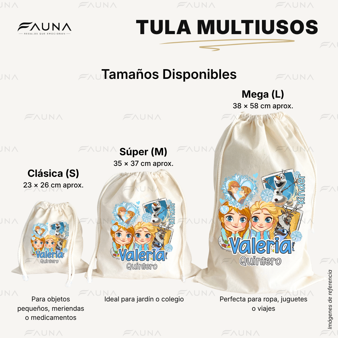 Princesas de Hielo ❄️ - Etiquetas Escolares Premium Personalizadas