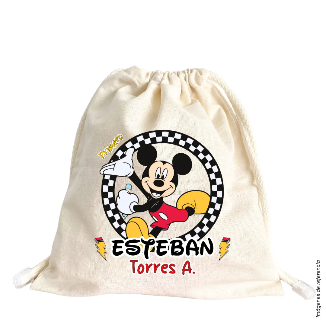 Ratón Clásico – Tula Multiusos Personalizada