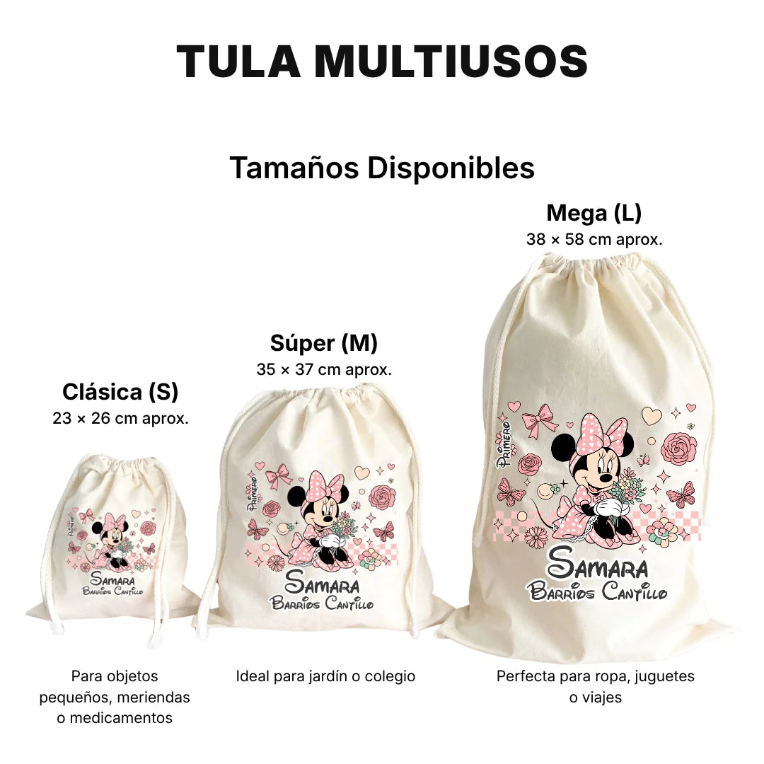 Ratoncita Clásica – Tula Multiusos Personalizada