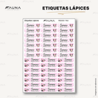 Ratoncita Clásica 🎀 - Etiquetas Escolares Premium Personalizadas