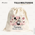 Ratoncita Clásica 🎀 - Etiquetas Escolares Premium Personalizadas