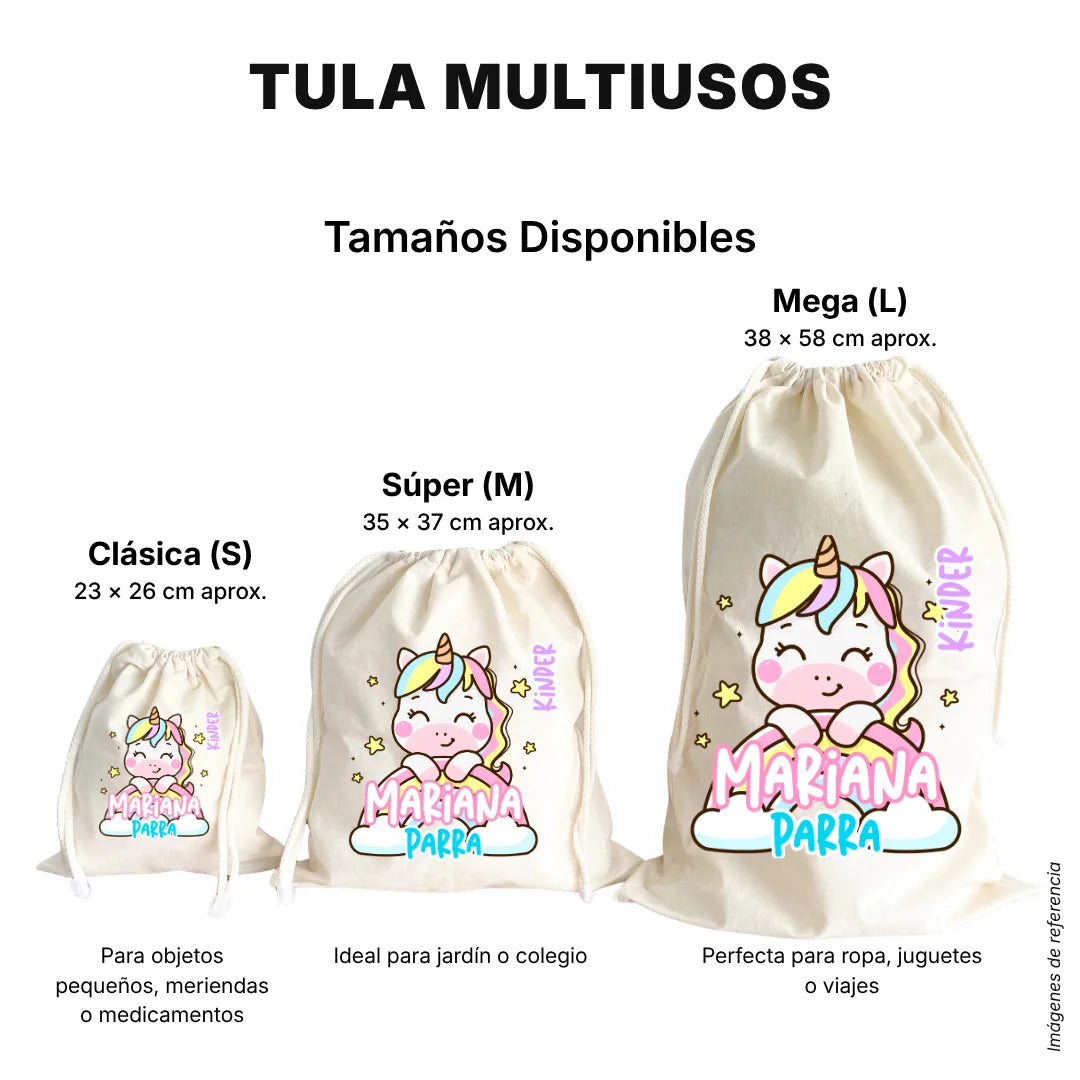 Selva Niña – Tula Multiusos Personalizada