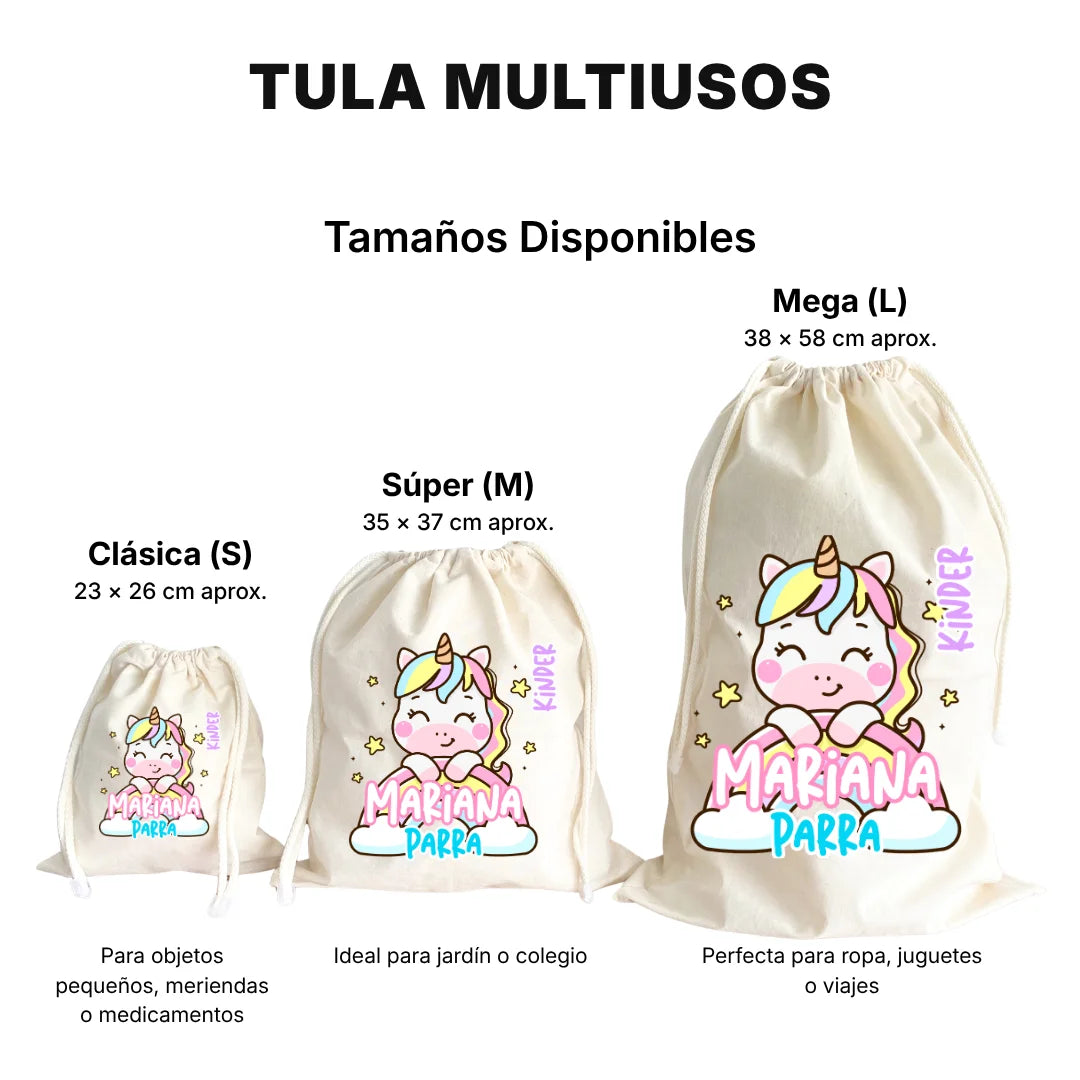 Selva Niña – Tula Multiusos Personalizada