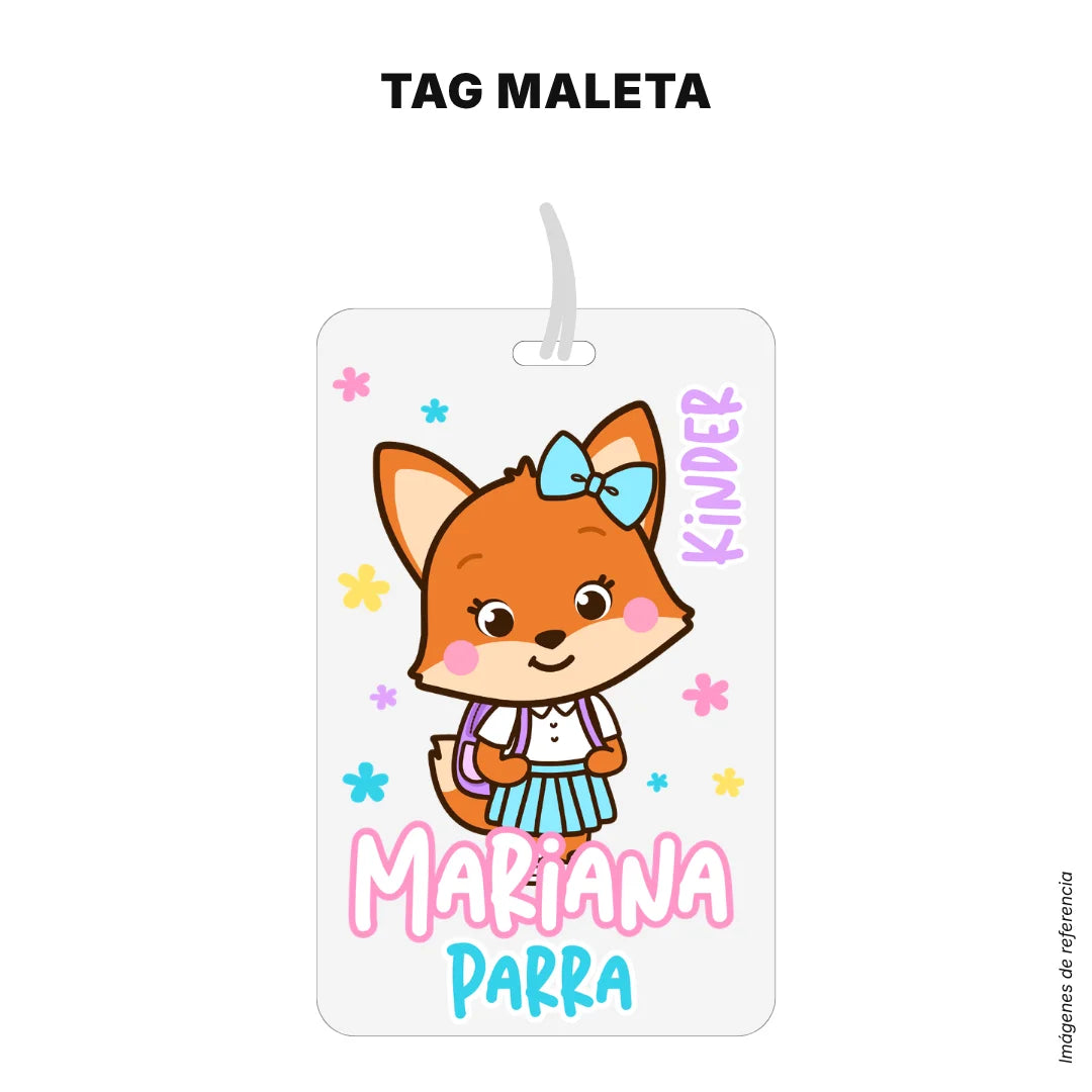Selva Niña – Etiquetas Escolares Personalizadas