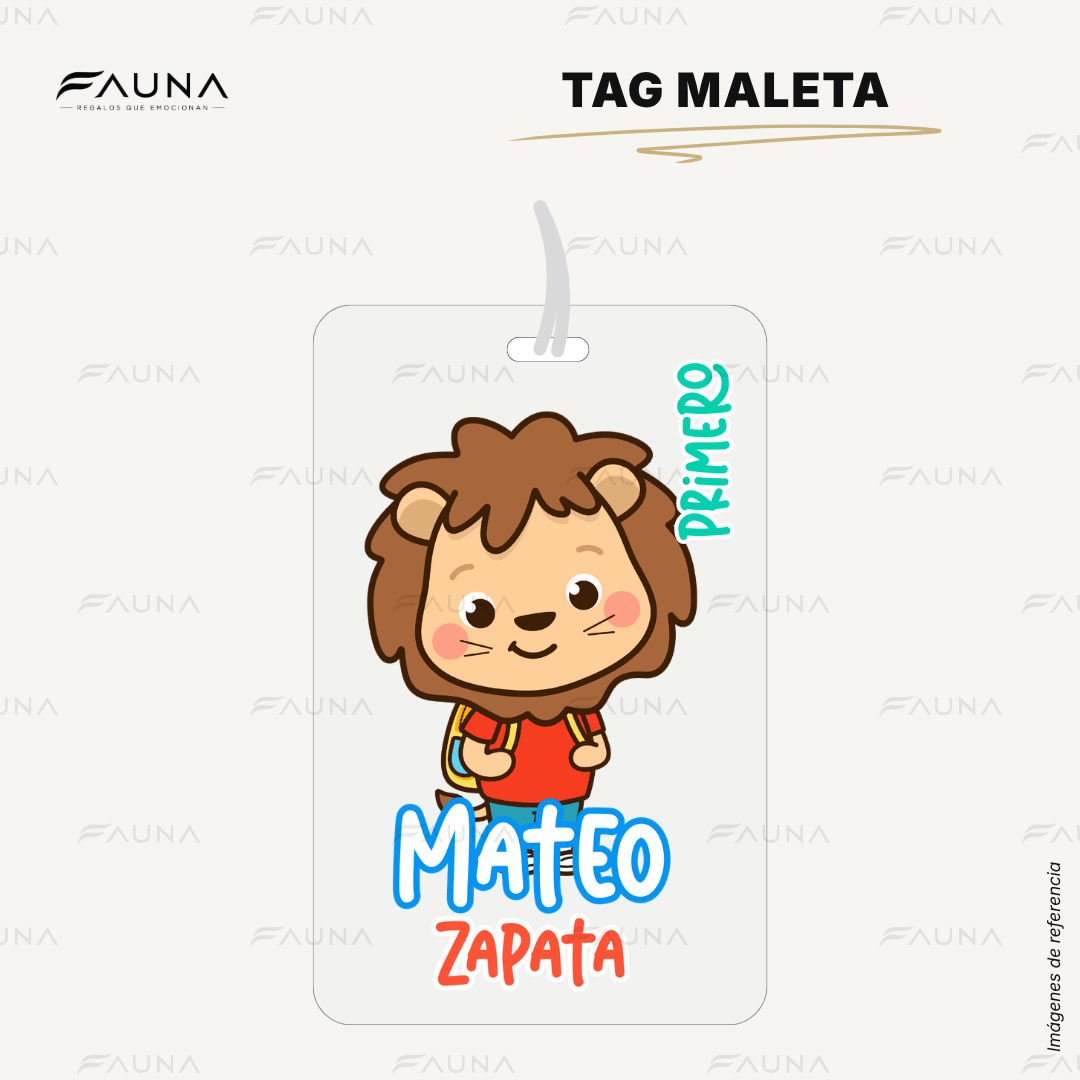 Selva Niño 🦁 - Etiquetas Escolares Premium Personalizadas