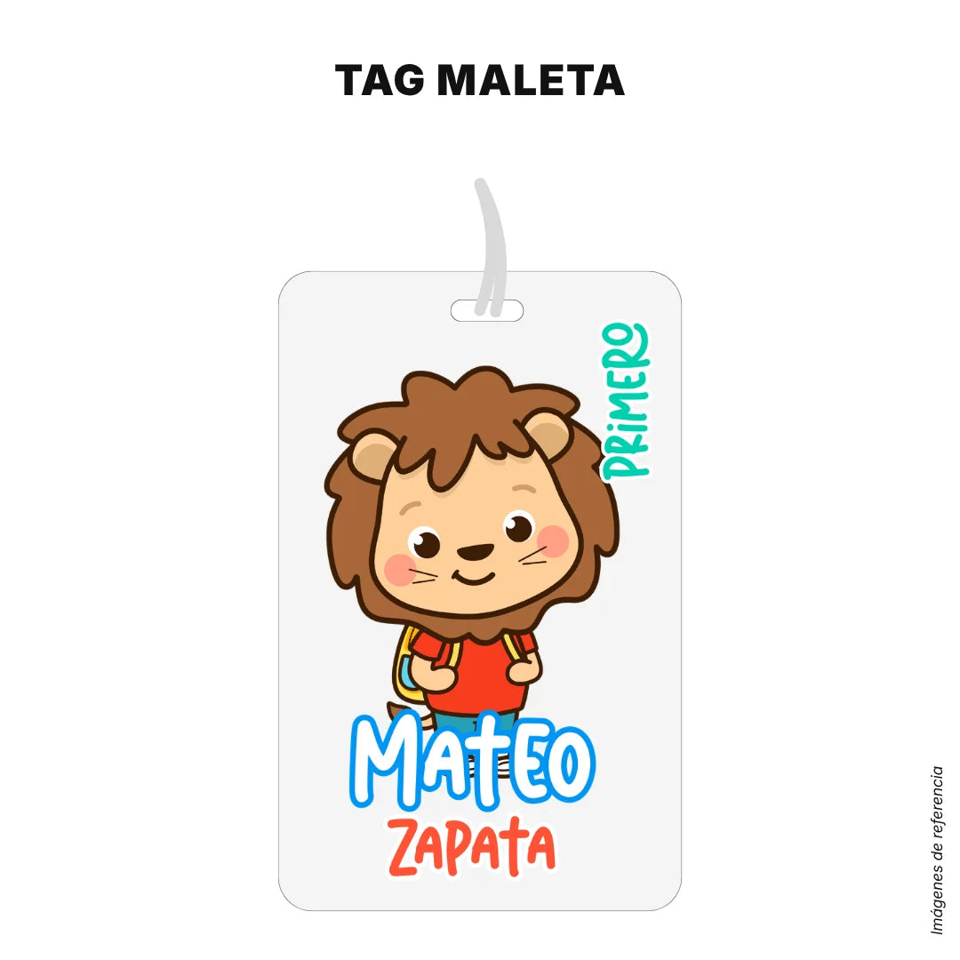 Selva Niño – Etiquetas Escolares Personalizadas