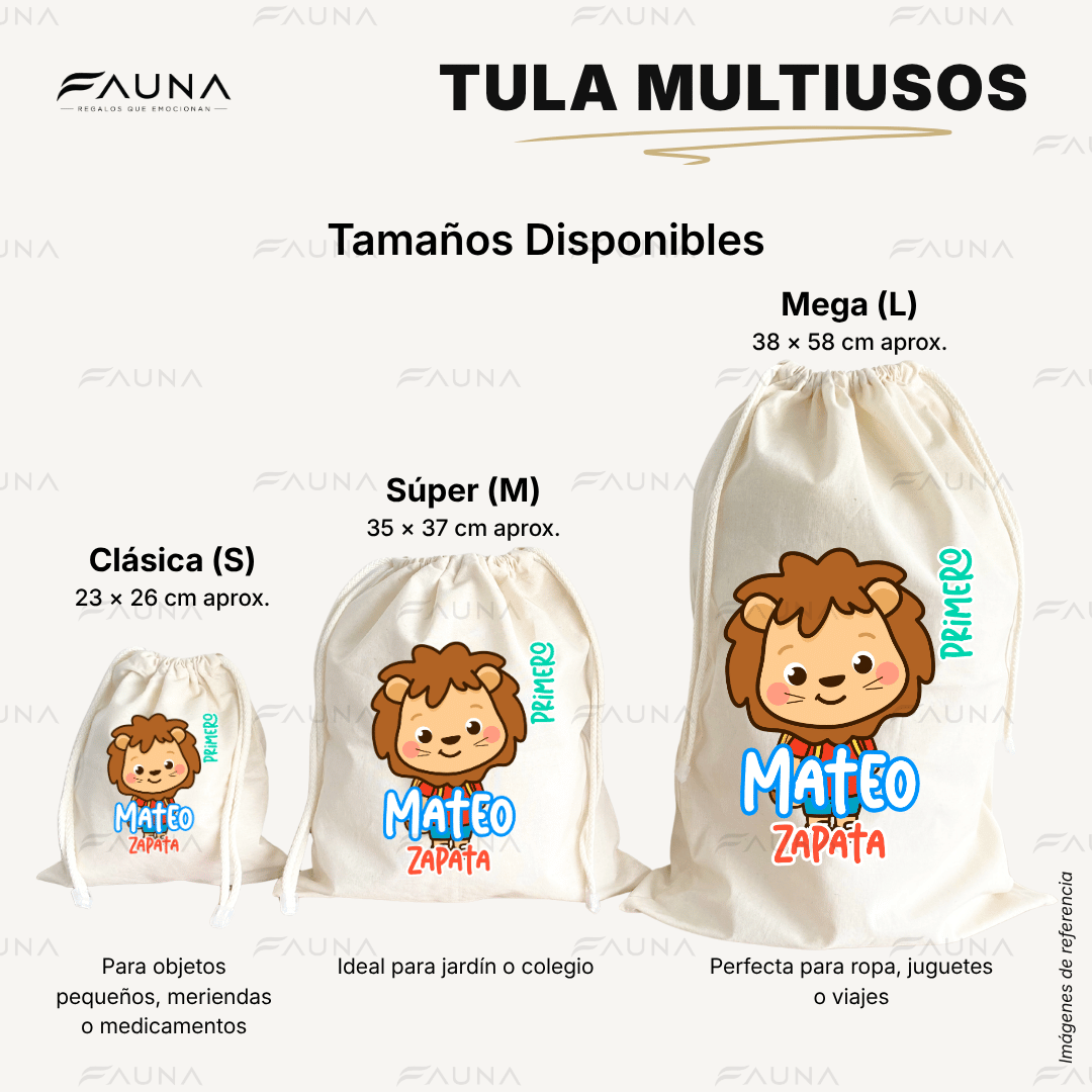 Selva Niño 🦁 - Etiquetas Escolares Premium Personalizadas