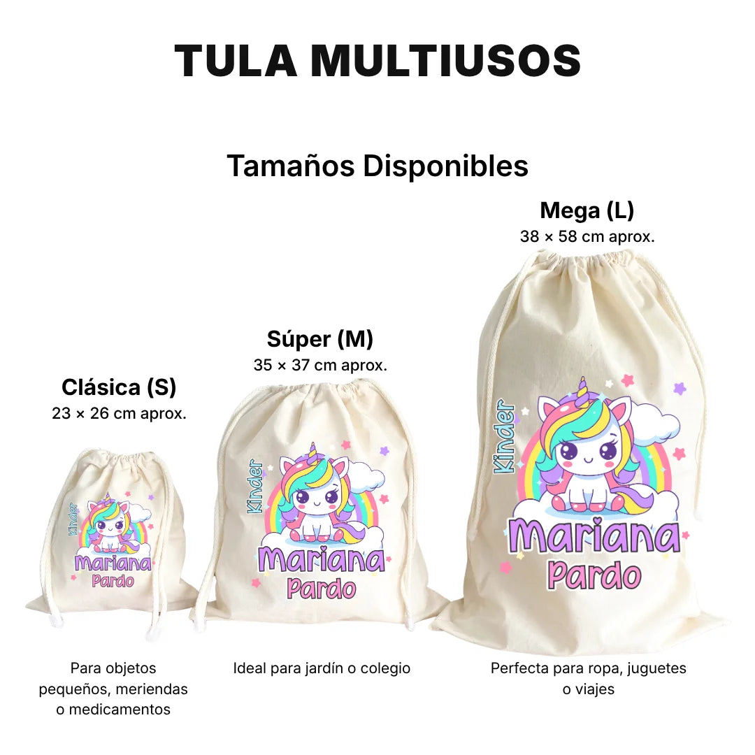 Unicornio – Tula Multiusos Personalizada