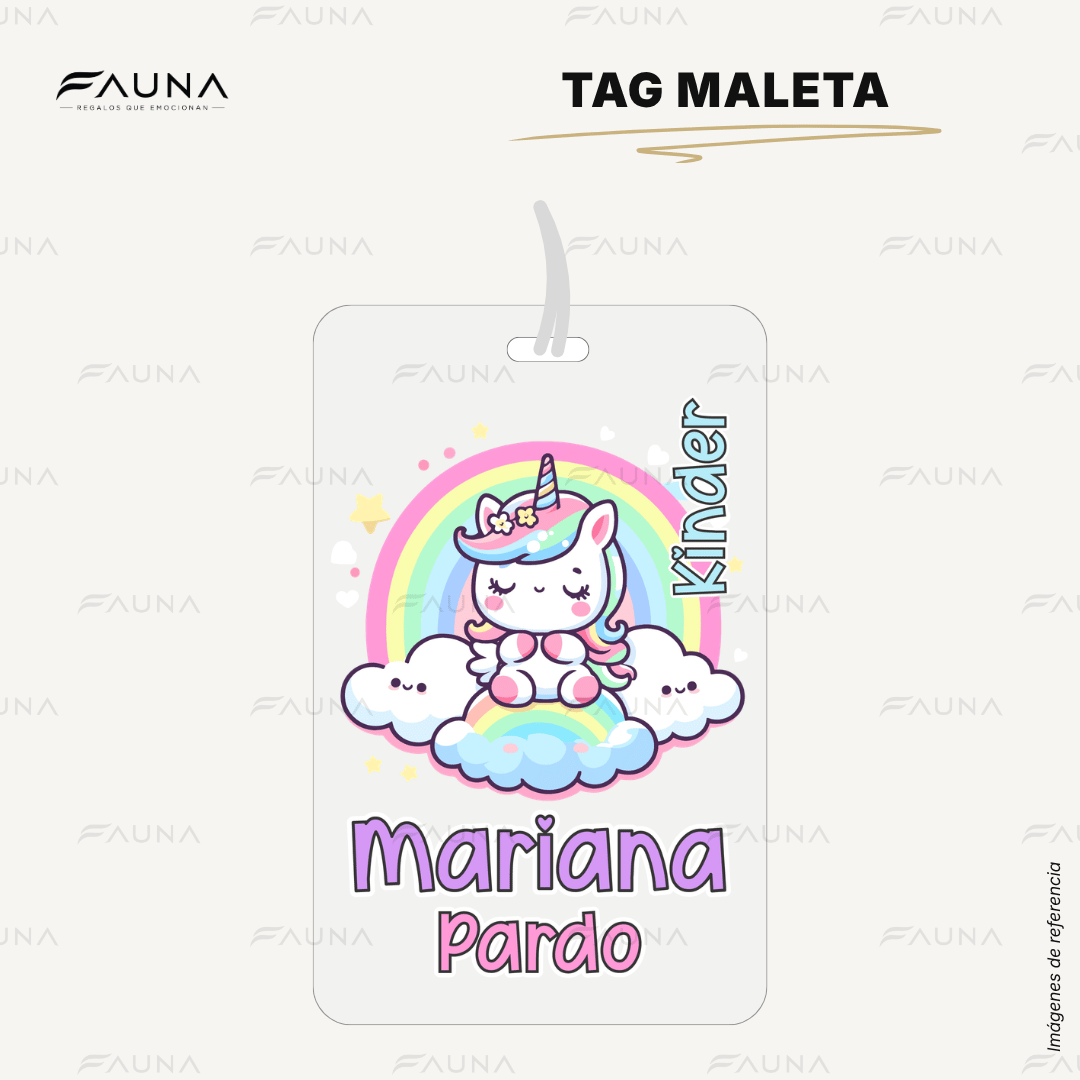 Unicornio 🦄 - Etiquetas Escolares Premium Personalizadas