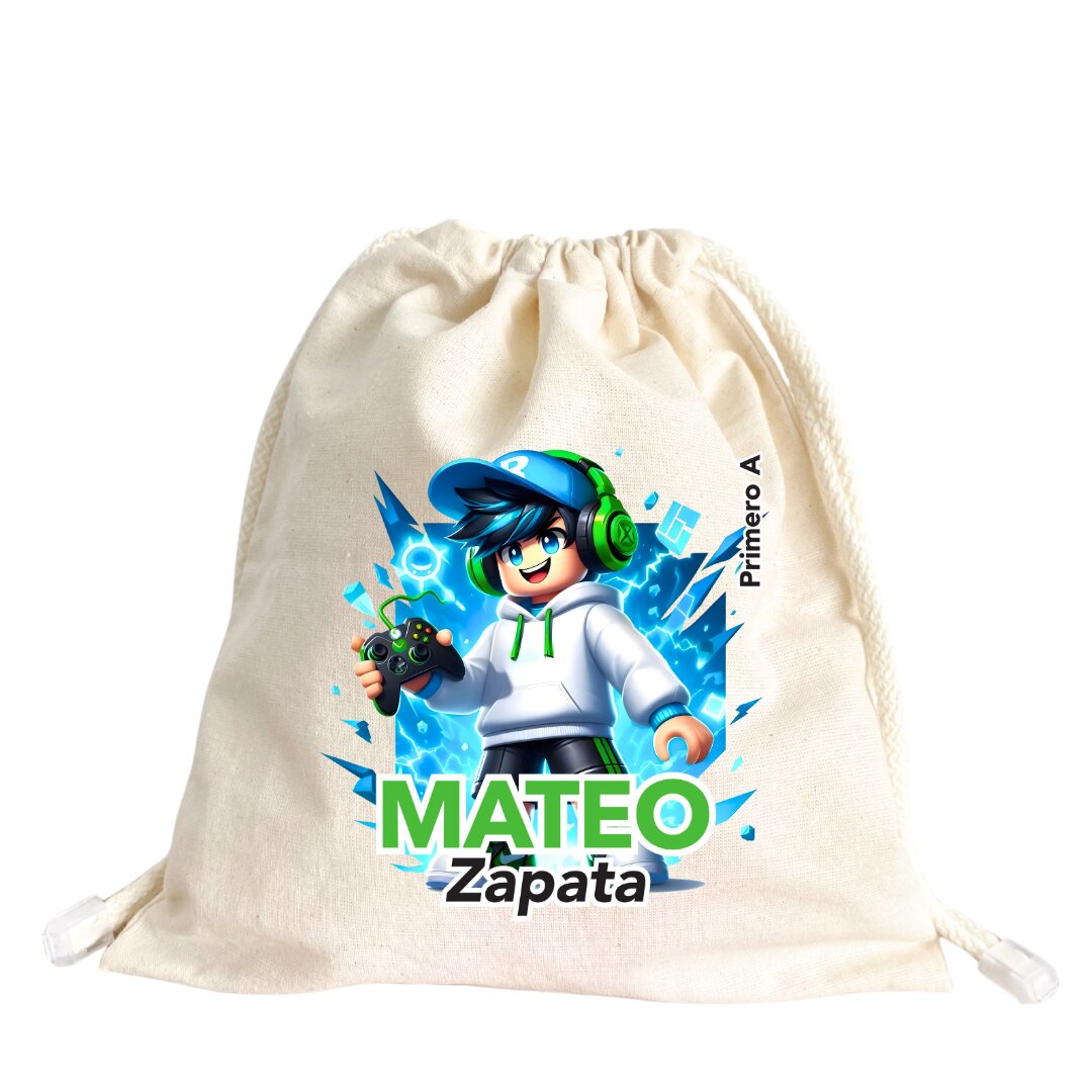 Videojuegos – Tula Multiusos Personalizada