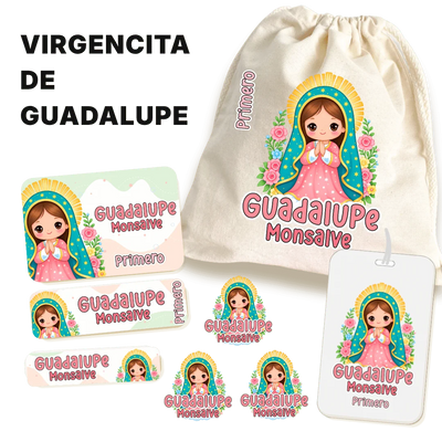 Virgencita de Guadalupe – Etiquetas Escolares Personalizadas