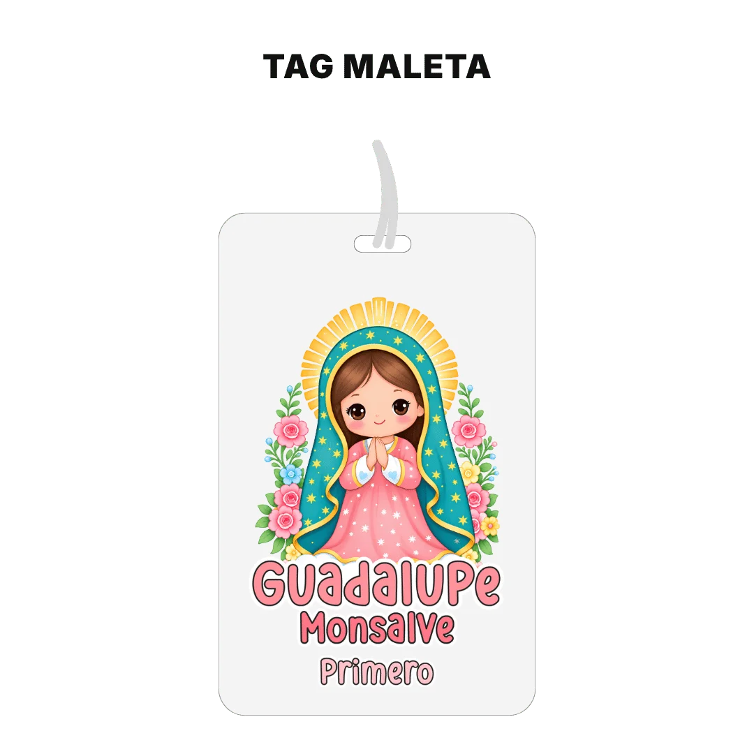 Virgencita de Guadalupe – Etiquetas Escolares Personalizadas