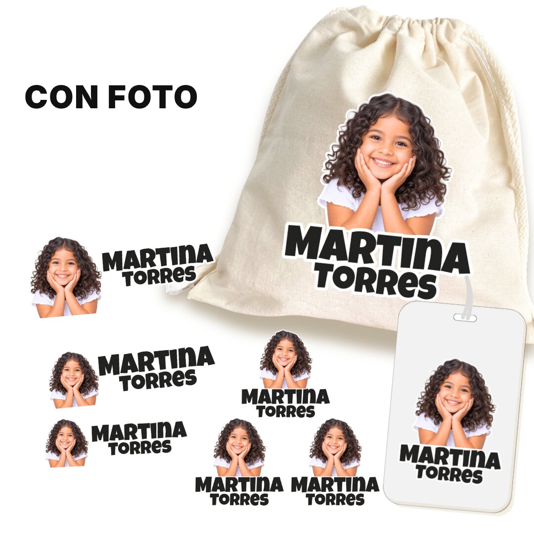 Con Foto – Etiquetas Personalizadas