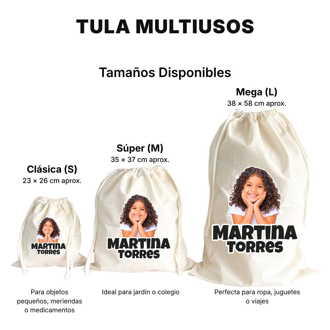 Con Foto – Tula Multiusos Personalizada