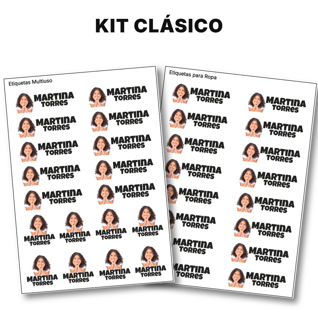 Con Foto – Etiquetas Personalizadas