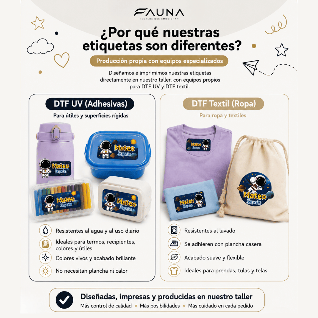 Diversión Bajo el Mar – Etiquetas Escolares Personalizadas