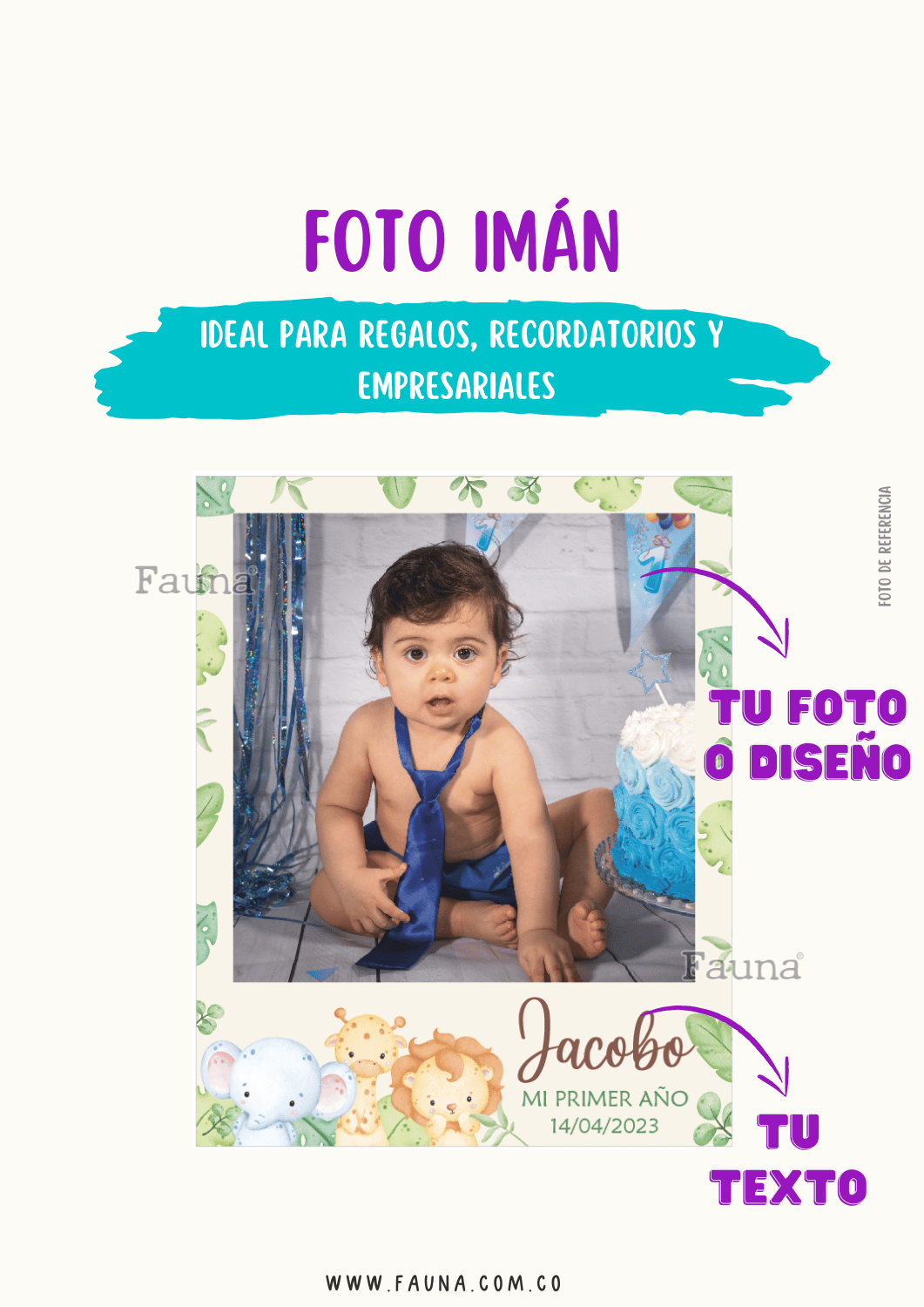 Foto Imán - Fauna Regalos Personalizados