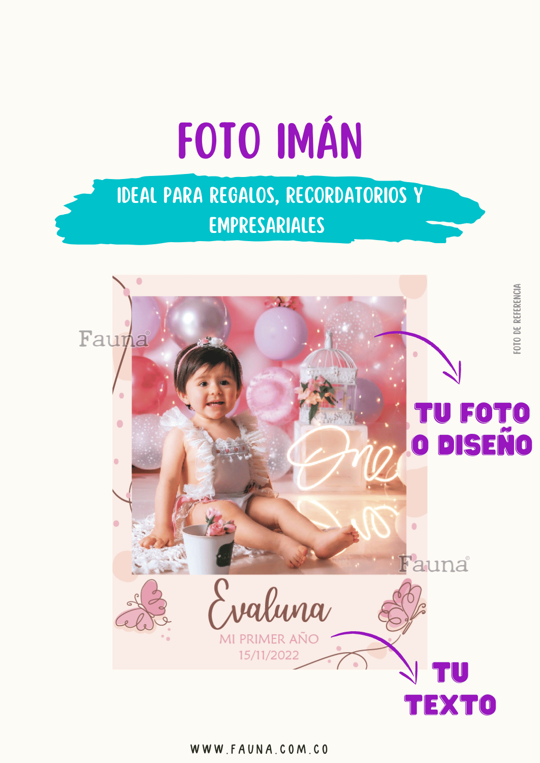 Foto Imán - Fauna Regalos Personalizados