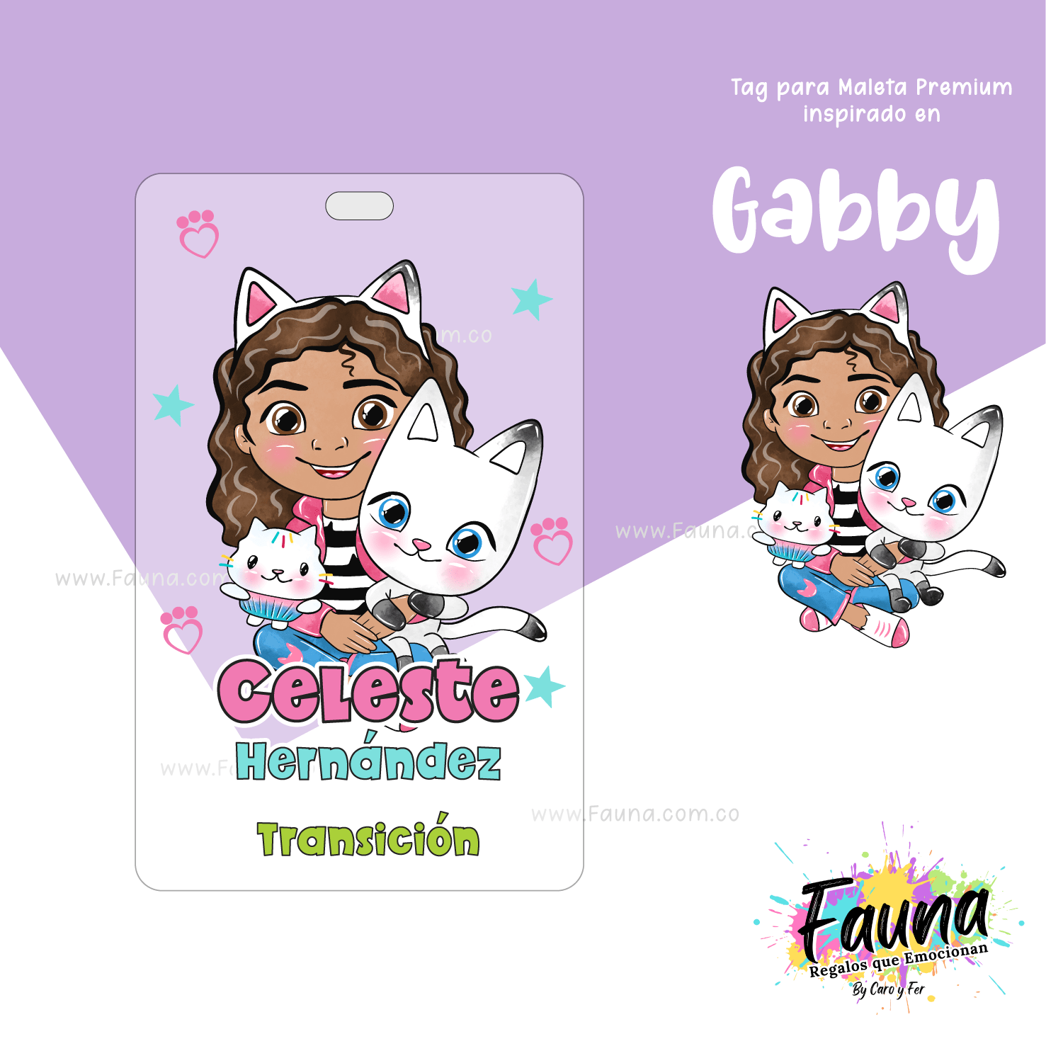 Gabby’s Dollhouse! 🏡 - Etiquetas Escolares Premium Personalizadas