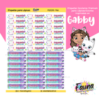 Gabby’s Dollhouse! 🏡 - Etiquetas Escolares Premium Personalizadas