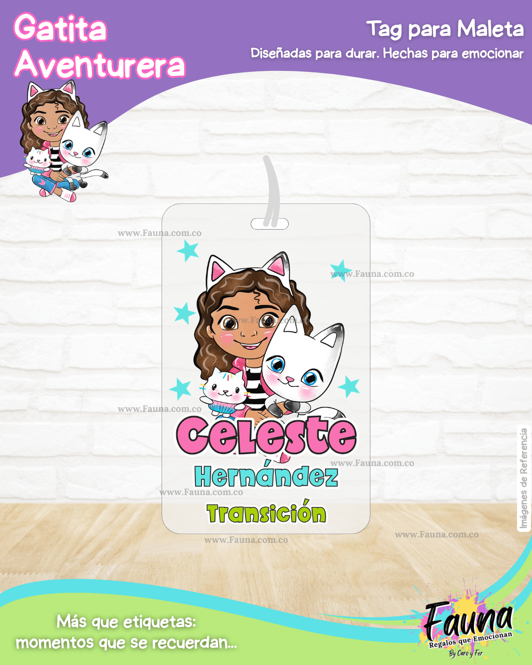 Gatita Aventurera 🏡 - Etiquetas Escolares Premium Personalizadas