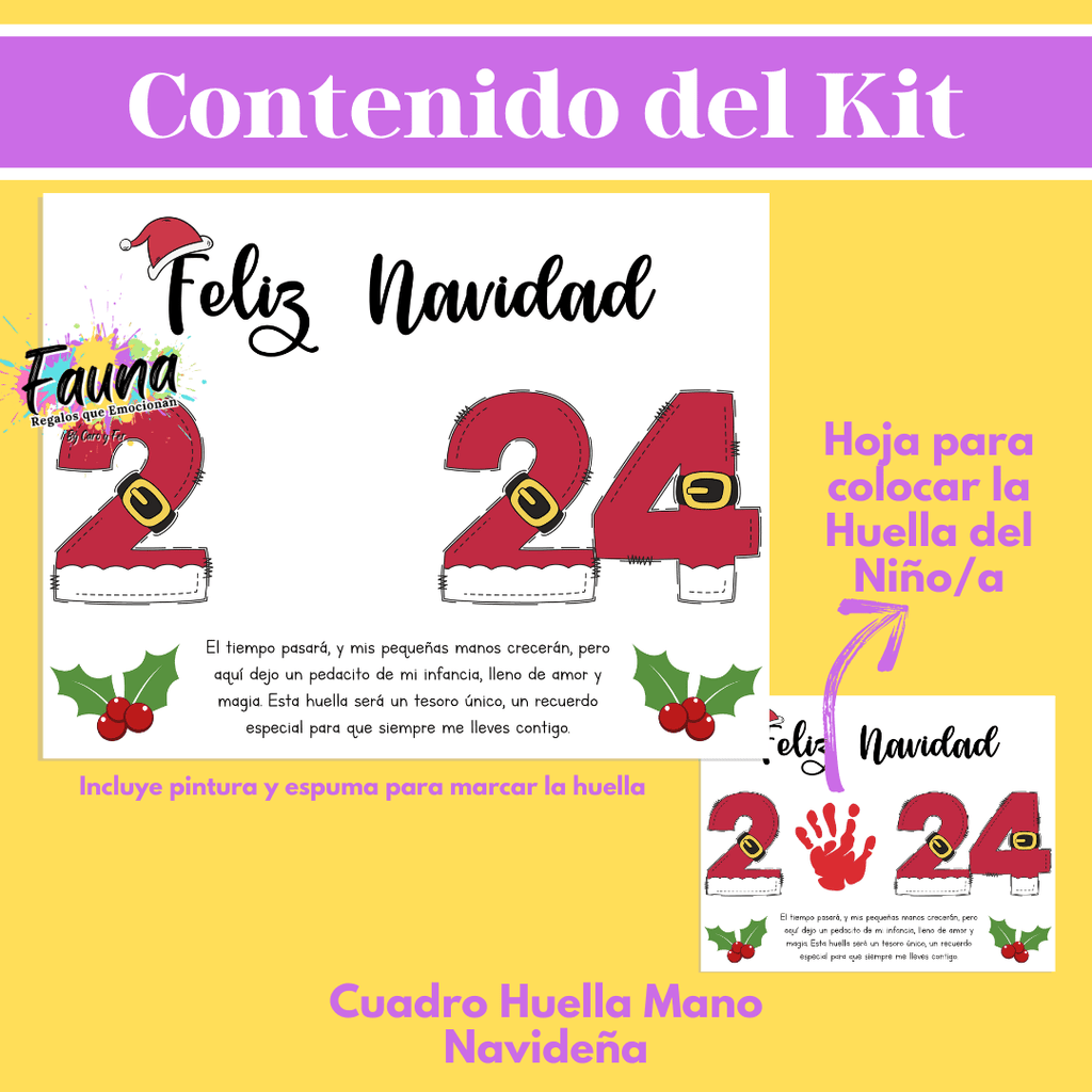 Kit Navideño: Carta al Niño Dios + Actividades Creativas - Fauna Regalos que emocionan