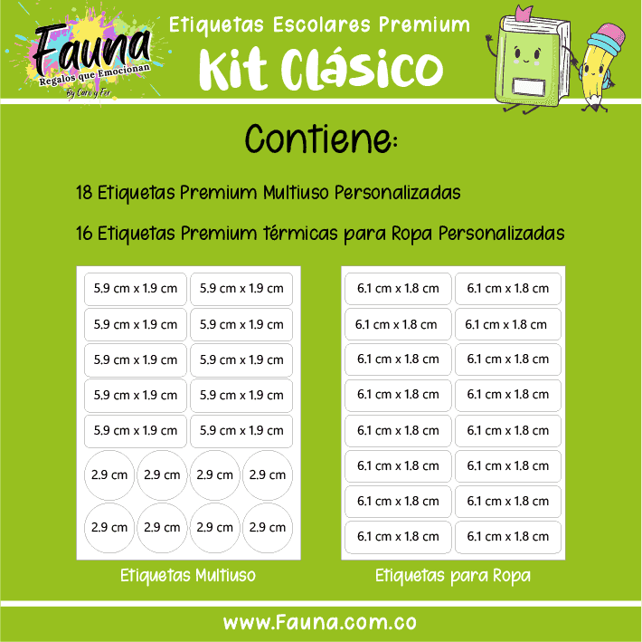 Etiquetas Escolares Premium Personalizadas – inspiradas en Gabby’s Dollhouse! ✨🏡 - Fauna Regalos que emocionan