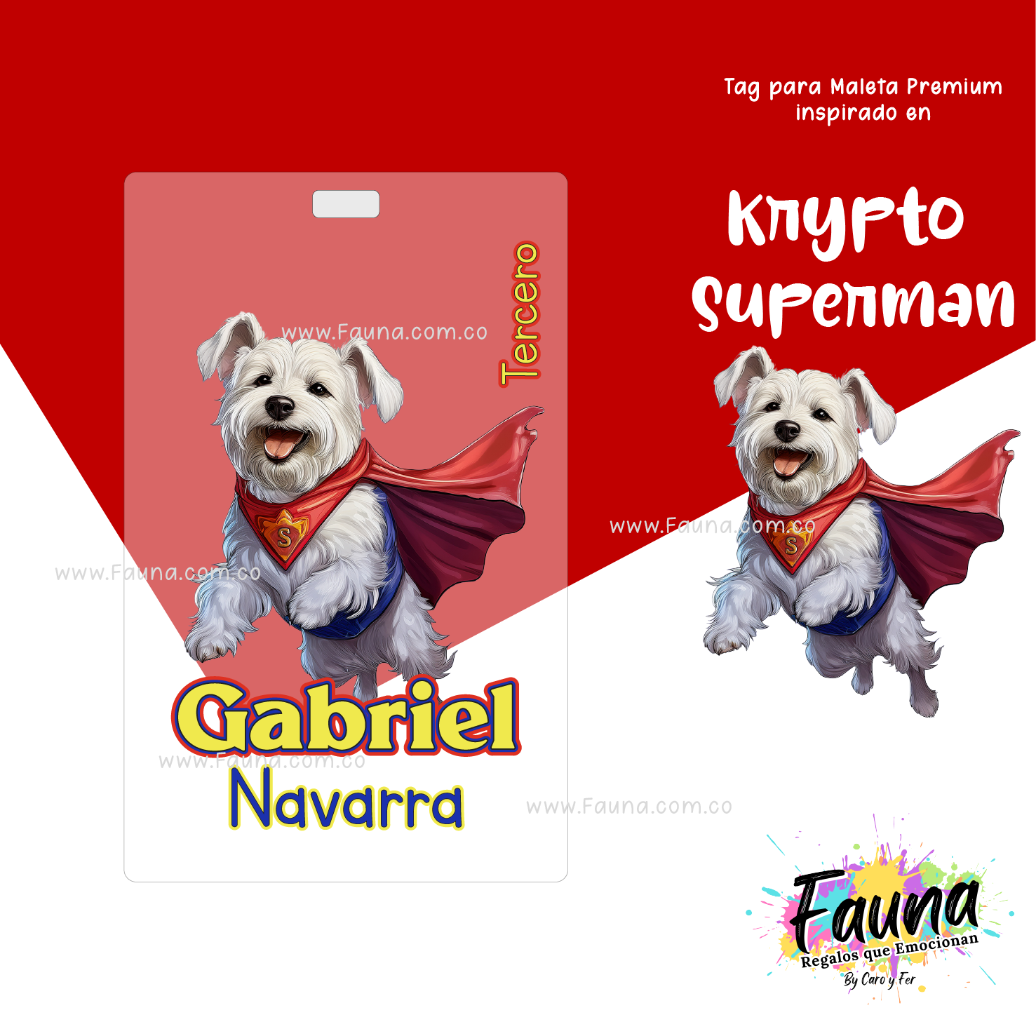 Superman - Krypto 🐶 - Etiquetas Escolares Premium Personalizadas