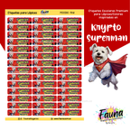 Superman - Krypto 🐶 - Etiquetas Escolares Premium Personalizadas